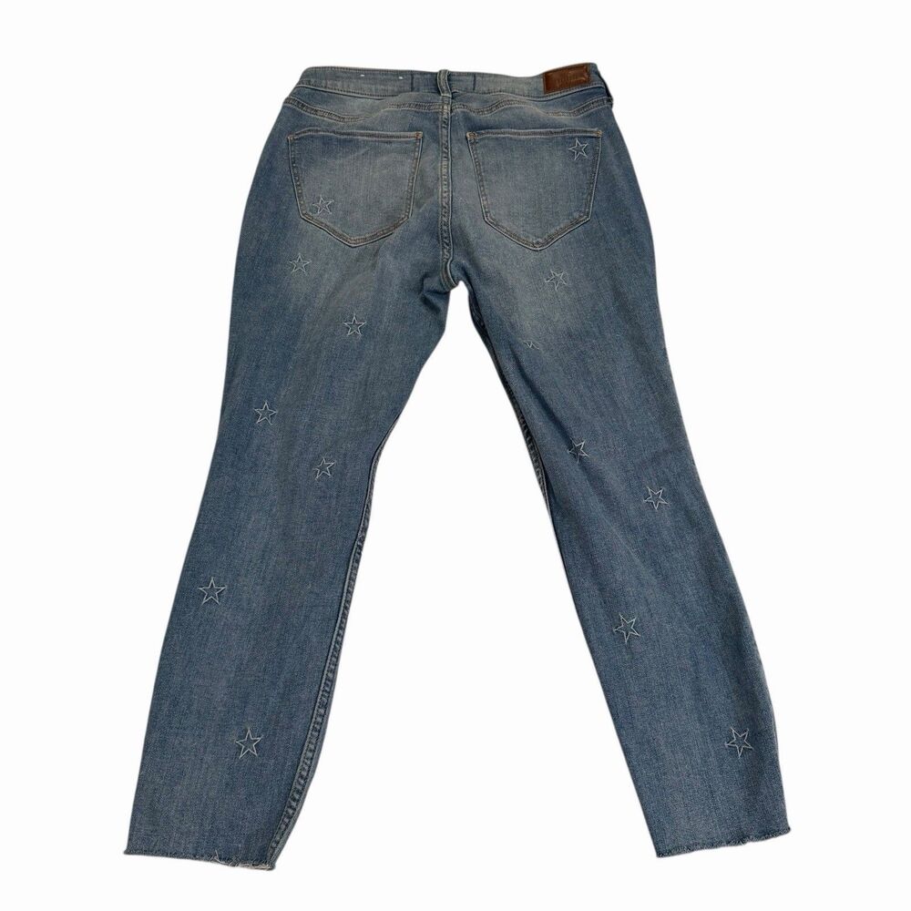 Hollister Jeans Curvy High Rise Crop Super Skinny Women’s Denim Stretch Size 13R - Picture 3 of 11